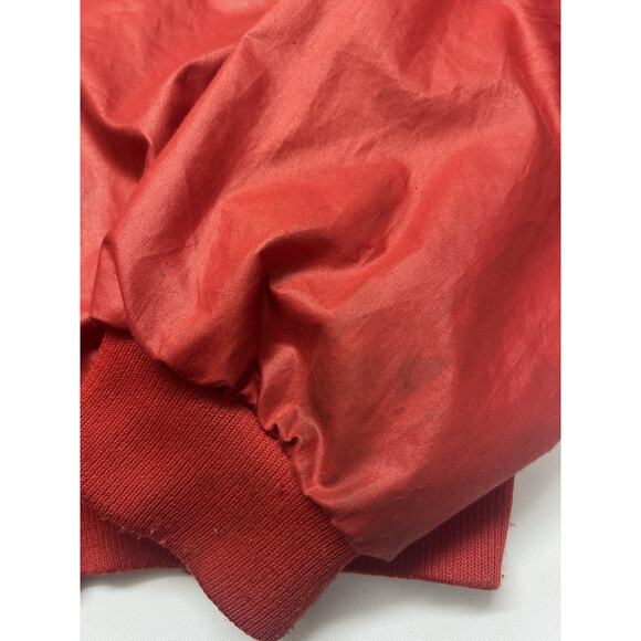 CSX Transportation Men's Jacket Large Full Zip Windbreaker Red Freight Retro - Picture 5 of 12